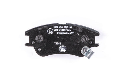 HELLA Brake pad set - T1562 - for e.g. DODGE / HYUNDAI 8DB355006-671