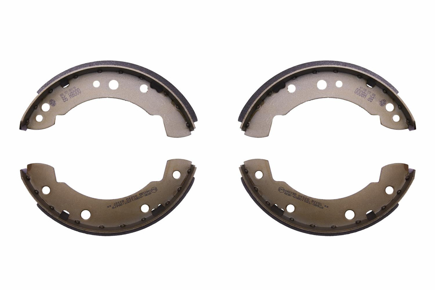HELLA Brake Shoe Set - H8000 - for e.g. FORD / LDV 8DB355000-541