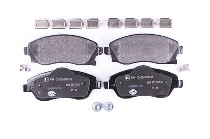 HELLA Brake pad set - T5128 - for e.g. CHEVROLET / HOLDEN / OPEL / VAUXHALL 8DB355018-511