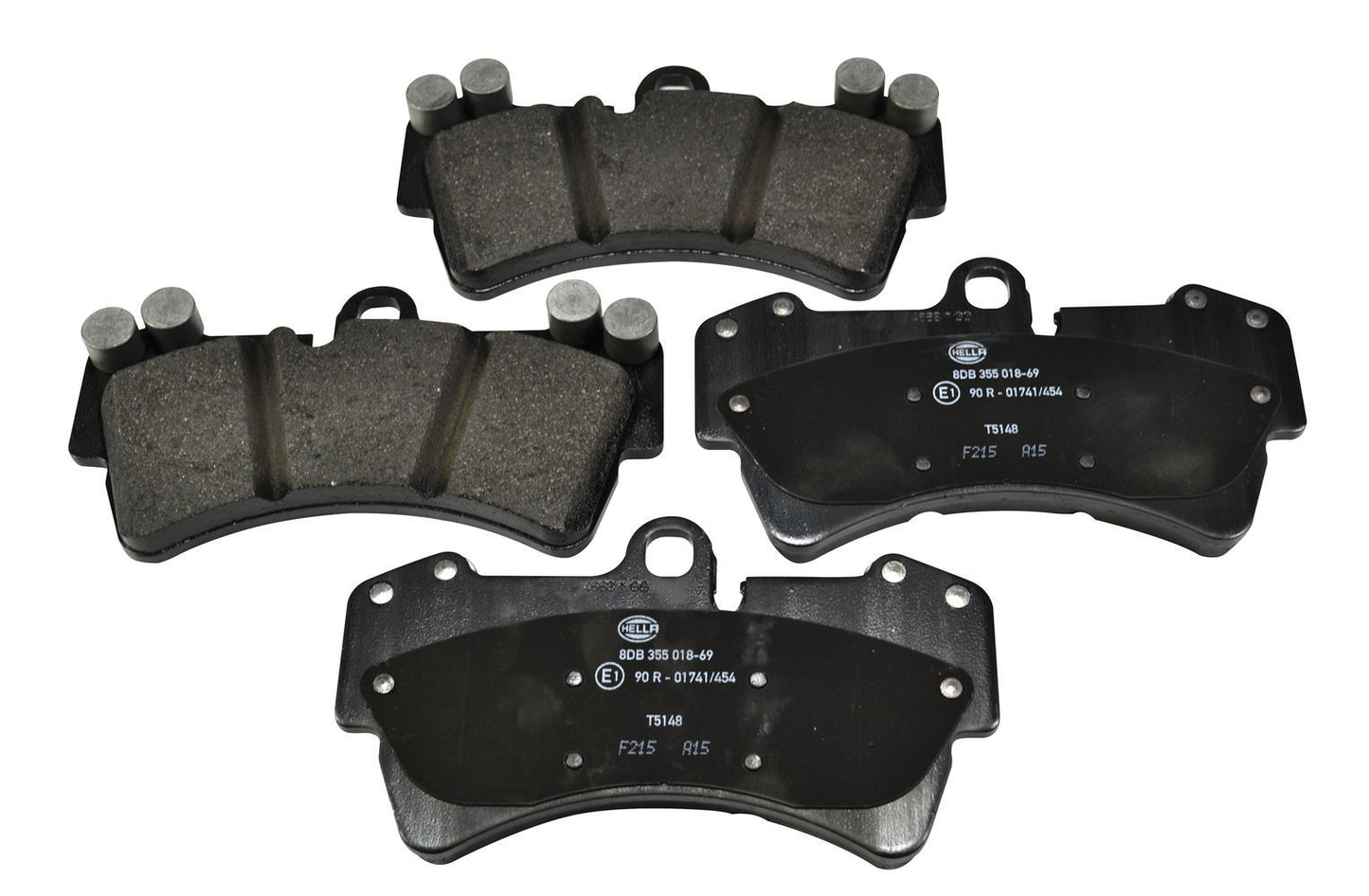 HELLA Brake pad set - T5148 - for e.g. AUDI / PORSCHE / VOLKSWAGEN 8DB355018-691