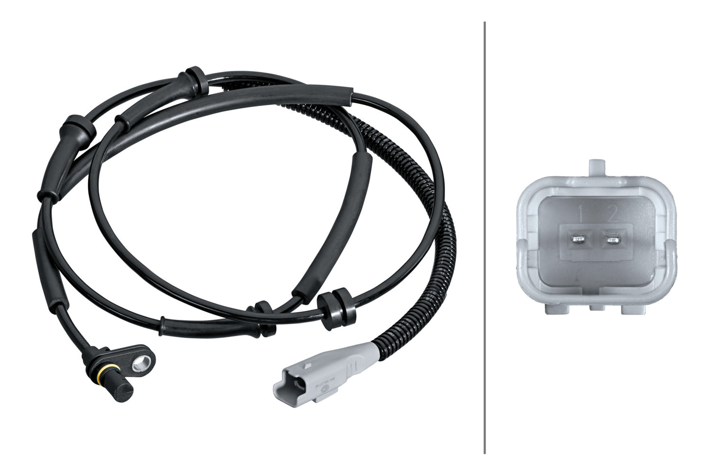 HELLA Sensor, wheel speed - 2-pin connector 6PU358217-981