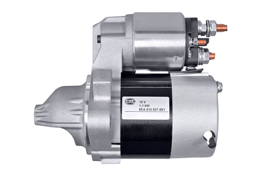 HELLA Starter - 12V - 1.1kW - for e.g. Toyota Aygo (_B1_) 8EA012527-581