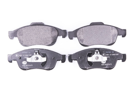 HELLA Brake pad set - T1894 - for e.g. DACIA / RENAULT 8DB355014-791