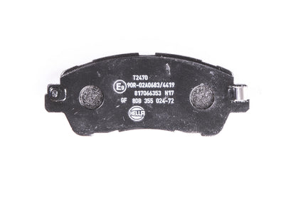 HELLA Brake pad set - T2470 - for e.g. MAZDA / NISSAN / SCION / TOYOTA 8DB355024-721