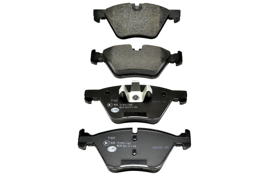HELLA Brake pad set - T1509 - for e.g. BMW 8DB355011-941