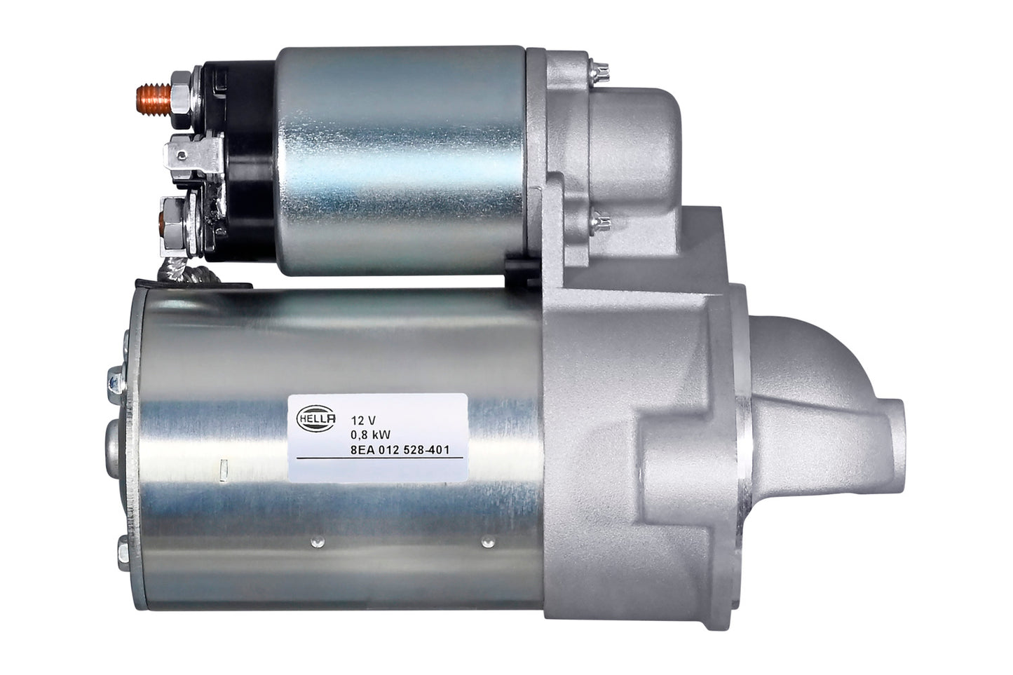 HELLA Starter - 12V - 0.8kW - for e.g. Chevrolet Spark (M300) 8EA012528-401