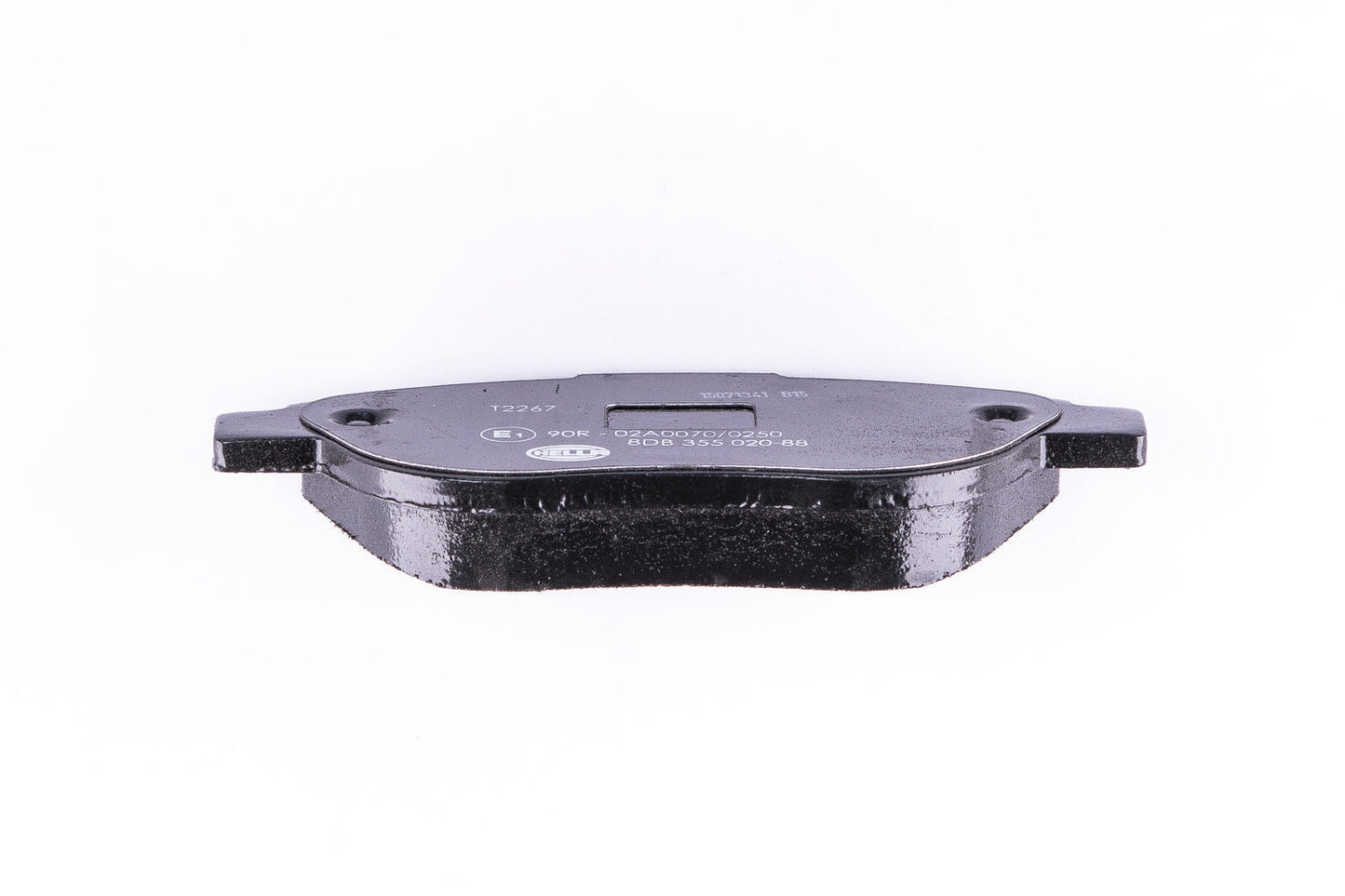 HELLA Brake pad set - T2267 - for e.g. FIAT 8DB355020-881