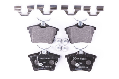 HELLA Brake pad set - T1463 - for e.g. CITROEN / PEUGEOT 8DB355011-501