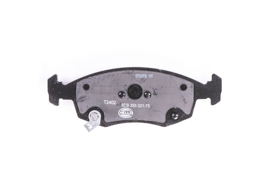 HELLA Brake pad set - T2402 - for e.g. FIAT 8DB355021-751