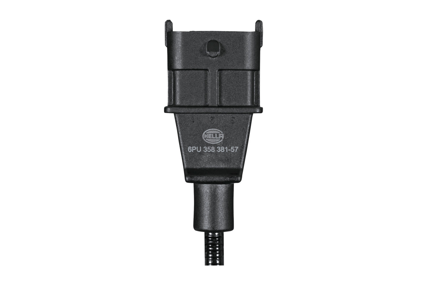 HELLA Sensor, crankshaft pulse - 12V - 3-pin connector 6PU358381-571