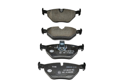 HELLA Brake pad set - T1104 - for e.g. ALPINA / BMW 8DB355007-981