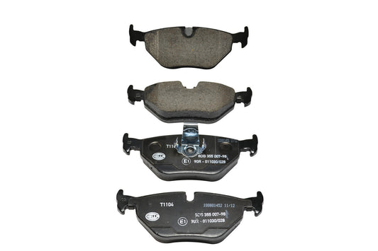HELLA Brake pad set - T1104 - for e.g. ALPINA / BMW 8DB355007-981