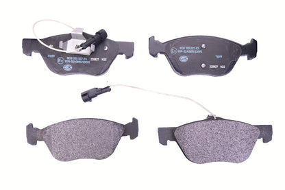 HELLA Brake pad set - T1099 - for e.g. ALFA ROMEO / FIAT / LANCIA 8DB355007-931