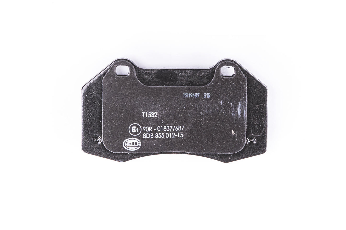 HELLA Brake pad set - T1532 - for e.g. RENAULT 8DB355012-151
