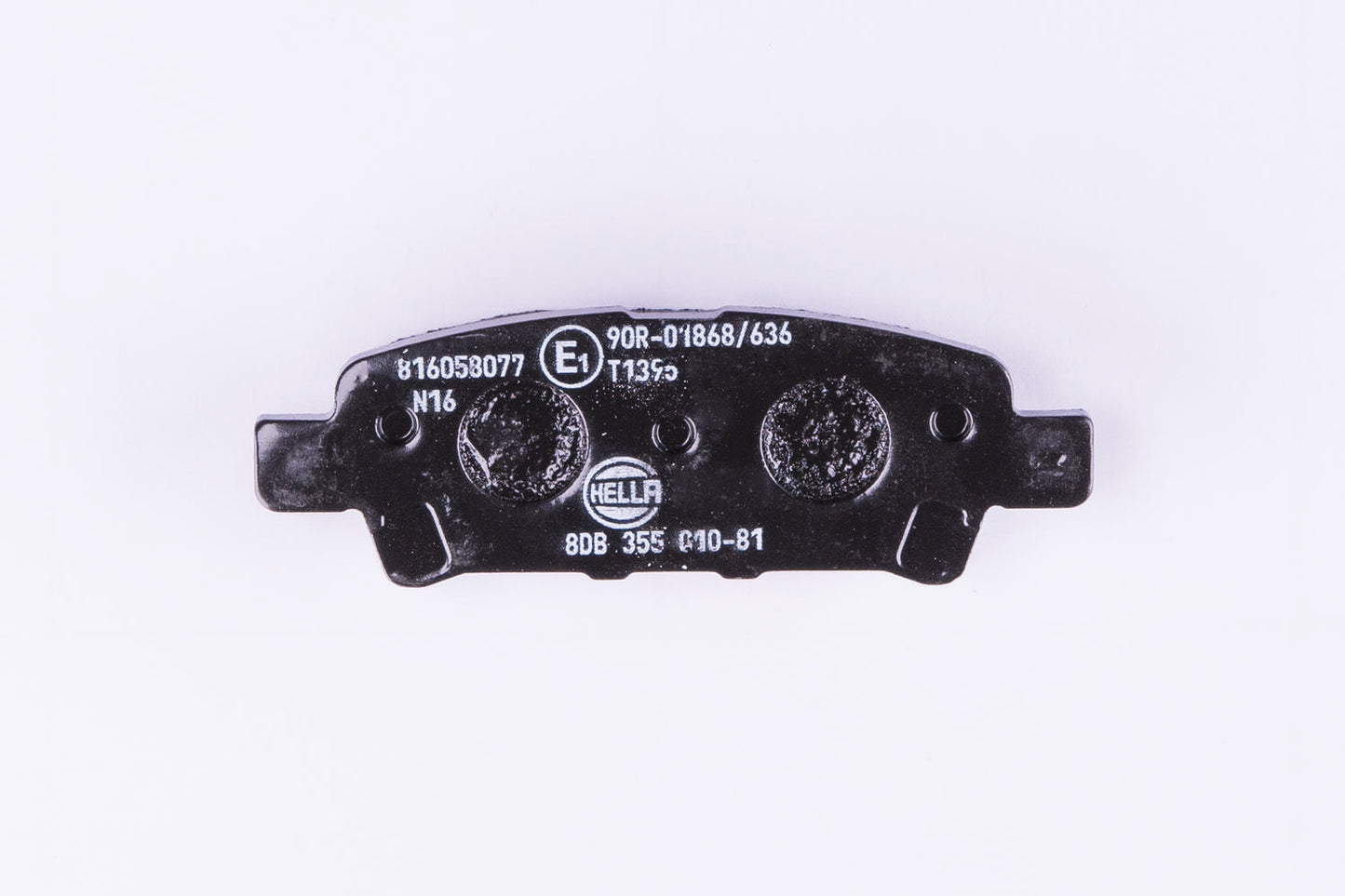 HELLA Brake pad set - T1395 - for e.g. CHRYSLER / DODGE / JEEP / MITSUBISHI 8DB355010-811