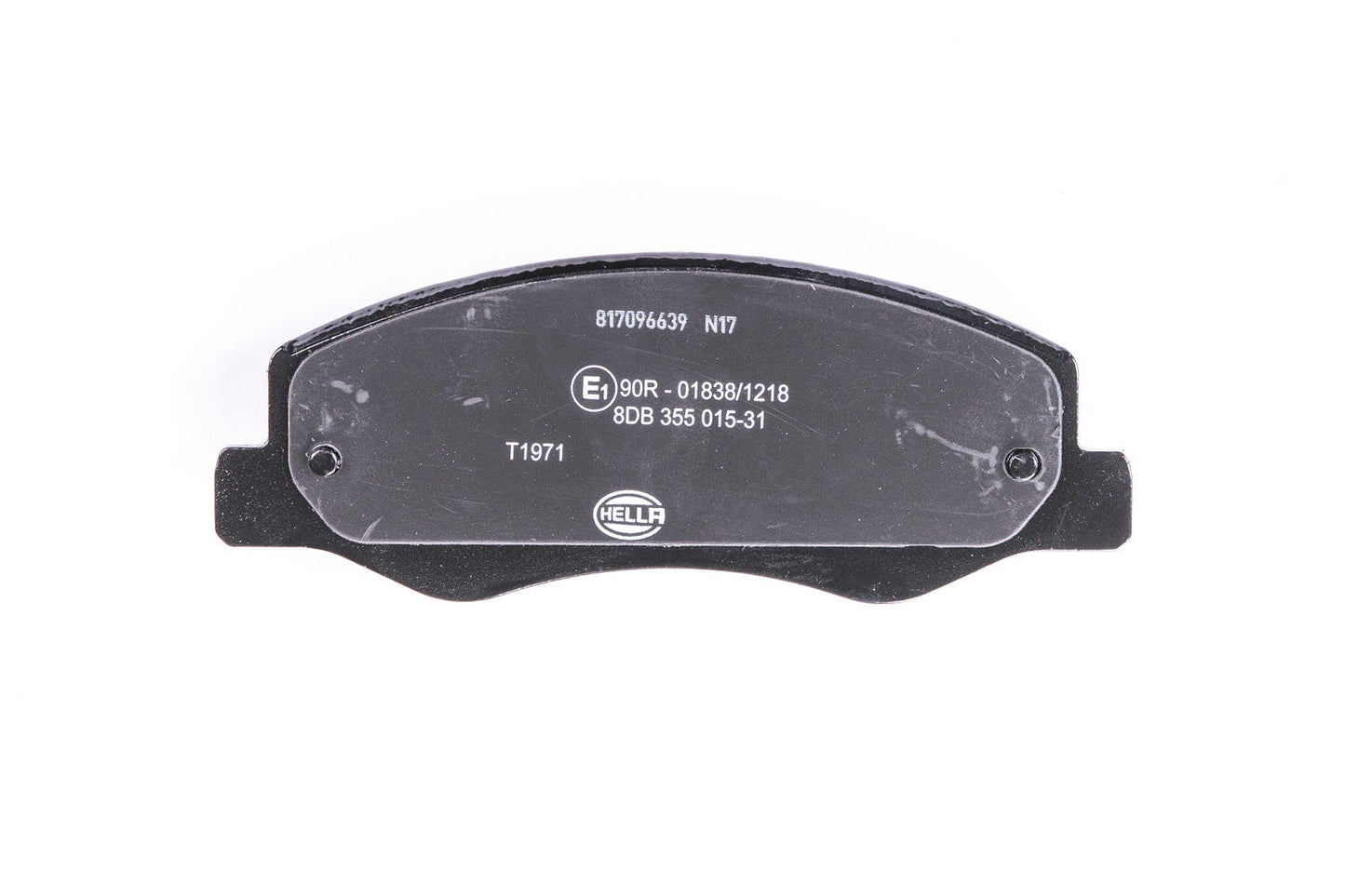 HELLA Brake pad set - T1971 - for e.g. NISSAN / OPEL / RENAULT / VAUXHALL 8DB355015-311