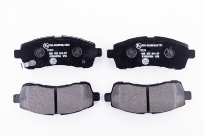 HELLA Brake pad set - T2333 - for e.g. MAZDA 8DB355021-871
