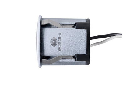 HELLA Sensor, park distance control - straight - 4-pin connector - Plugged - Cable: 22 6PX358269-461
