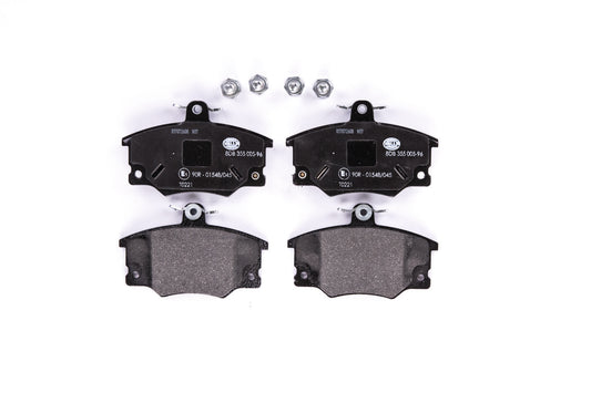 HELLA Brake pad set - T0221 - for e.g. ABARTH / ALFA ROMEO / AUTOBIANCHI 8DB355005-961