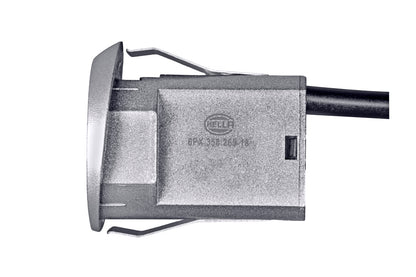 HELLA Sensor, park distance control - straight - 2-pin connector - Plugged - Cable: 32 6PX358269-181