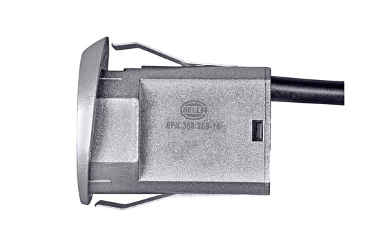 HELLA Sensor, park distance control - straight - 2-pin connector - Plugged - Cable: 32 6PX358269-181