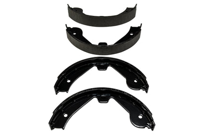 HELLA Brake Shoe Set, parking brake - H9710 - for e.g. AUDI / LAND ROVER / MERCEDES-BE 8DA355050-601