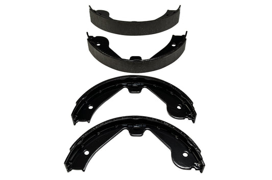 HELLA Brake Shoe Set, parking brake - H9710 - for e.g. AUDI / LAND ROVER / MERCEDES-BE 8DA355050-601