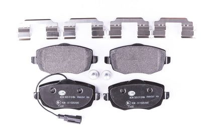 HELLA Brake pad set - T1650 - for e.g. LANCIA 8DB355012-861