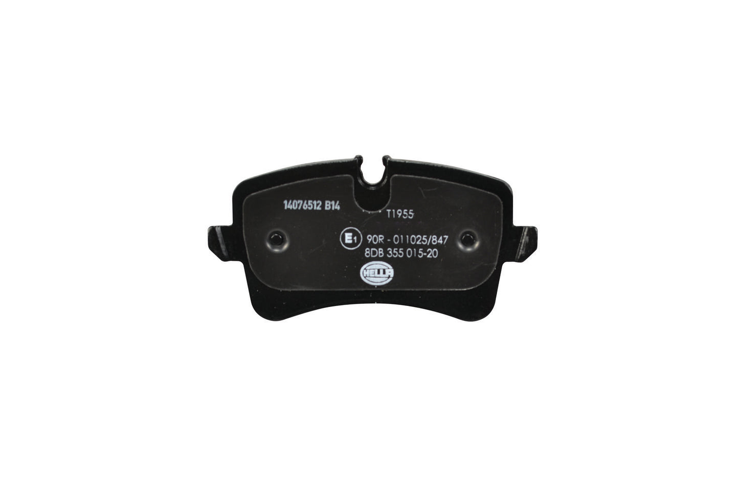 HELLA Brake pad set - T1955 - for e.g. AUDI 8DB355015-201