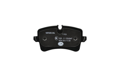 HELLA Brake pad set - T1955 - for e.g. AUDI 8DB355015-201