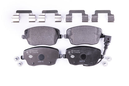 HELLA Brake pad set - T5161 - for e.g. SEAT / SKODA / VOLKSWAGEN 8DB355018-811