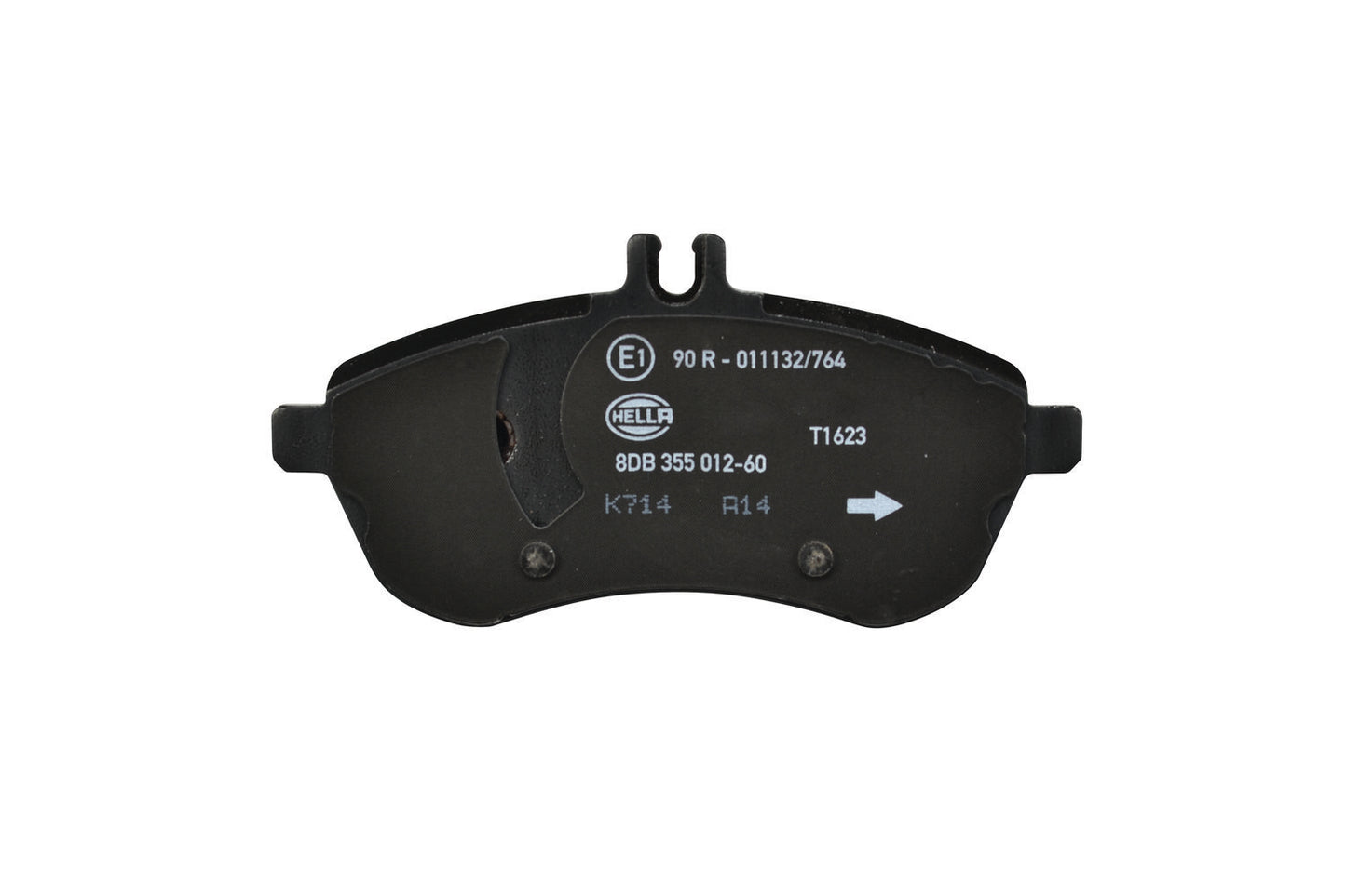 HELLA Brake pad set - T1623 - for e.g. MERCEDES-BENZ 8DB355012-601