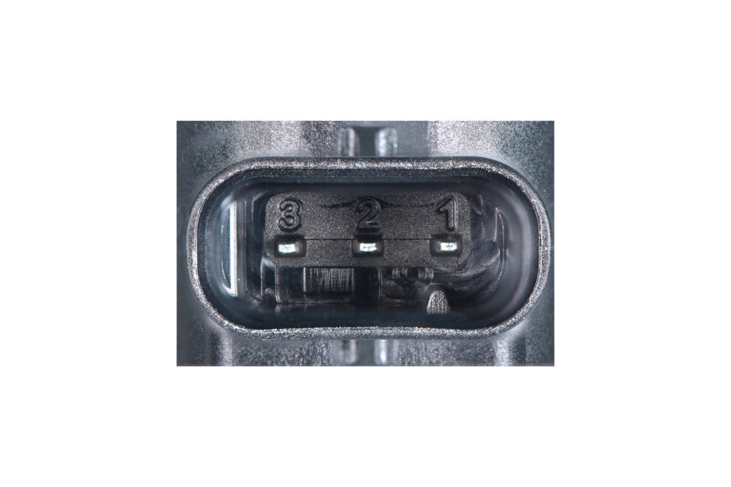 HELLA Sensor, park distance control - angled - 3-pin connector - Plugged 6PX358270-881