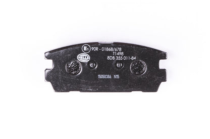 HELLA Brake pad set - T1498 - for e.g. HAWTAI MOTOR / HYUNDAI 8DB355011-841