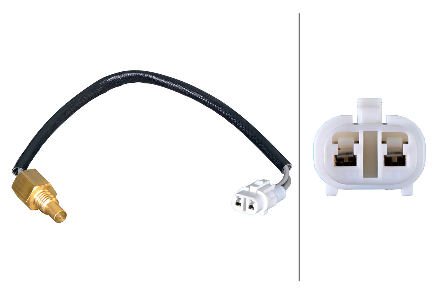HELLA Sensor, coolant temperature - 2-pin connector 6PT358385-111