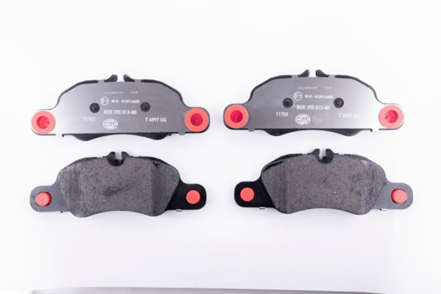 HELLA Brake pad set - T1753 - for e.g. PORSCHE 8DB355013-801