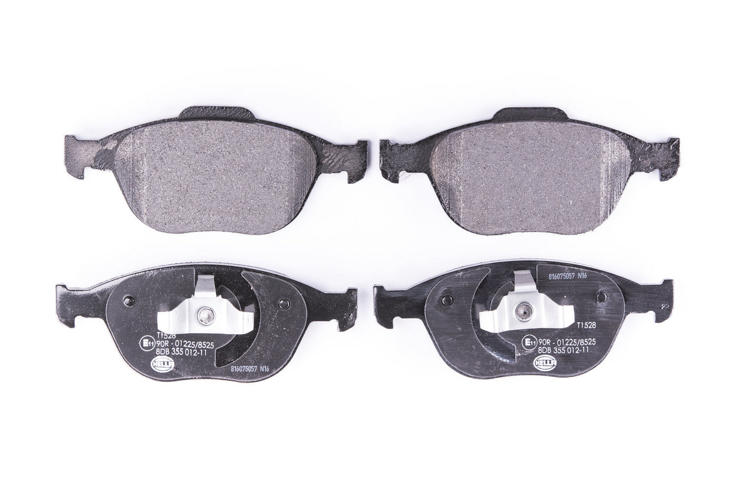 HELLA Brake pad set - T1528 - for e.g. FORD 8DB355012-111