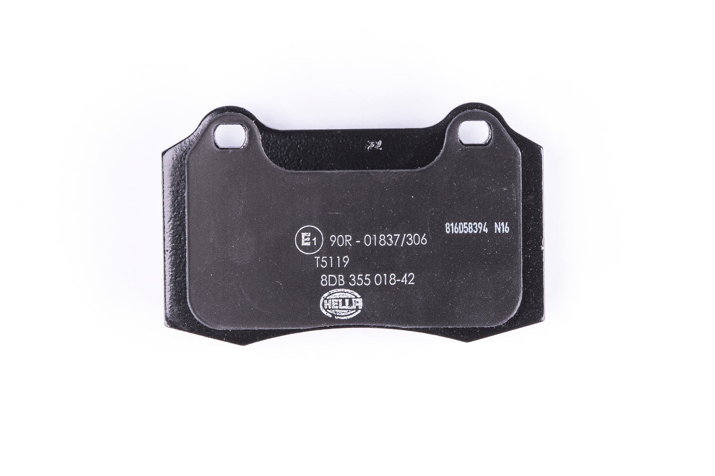 HELLA Brake pad set - T5119 - for e.g. ALFA ROMEO / CHRYSLER / DODGE / FIAT 8DB355018-421