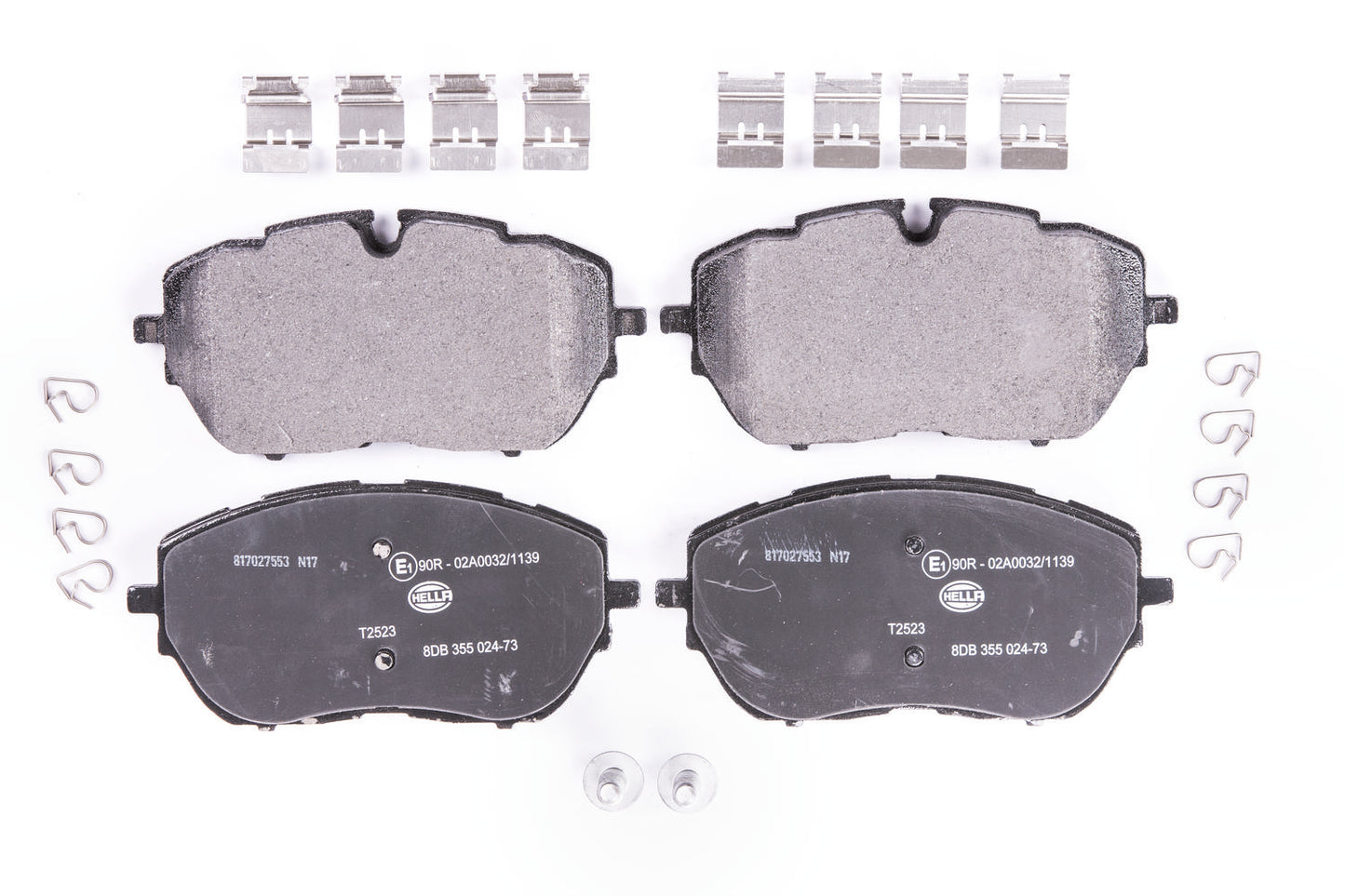 HELLA Brake pad set - T2523 - for e.g. PEUGEOT 8DB355024-731