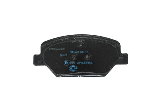 HELLA Brake pad set - T2751 - for e.g. HOLDEN / OPEL / VAUXHALL 8DB355039-121