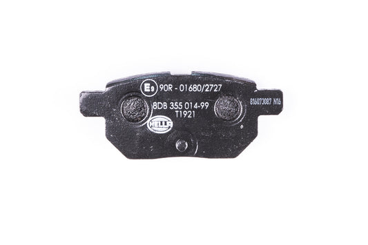 HELLA Brake pad set - T1921 - for e.g. DAIHATSU / LEXUS / SCION / TOYOTA 8DB355014-991