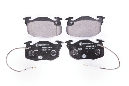 HELLA Brake pad set - T6088 - for e.g. CITROEN / DALLAS / PEUGEOT / RENAULT 8DB355018-961