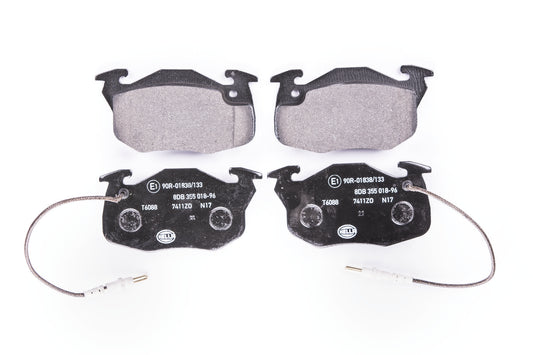 HELLA Brake pad set - T6088 - for e.g. CITROEN / DALLAS / PEUGEOT / RENAULT 8DB355018-961