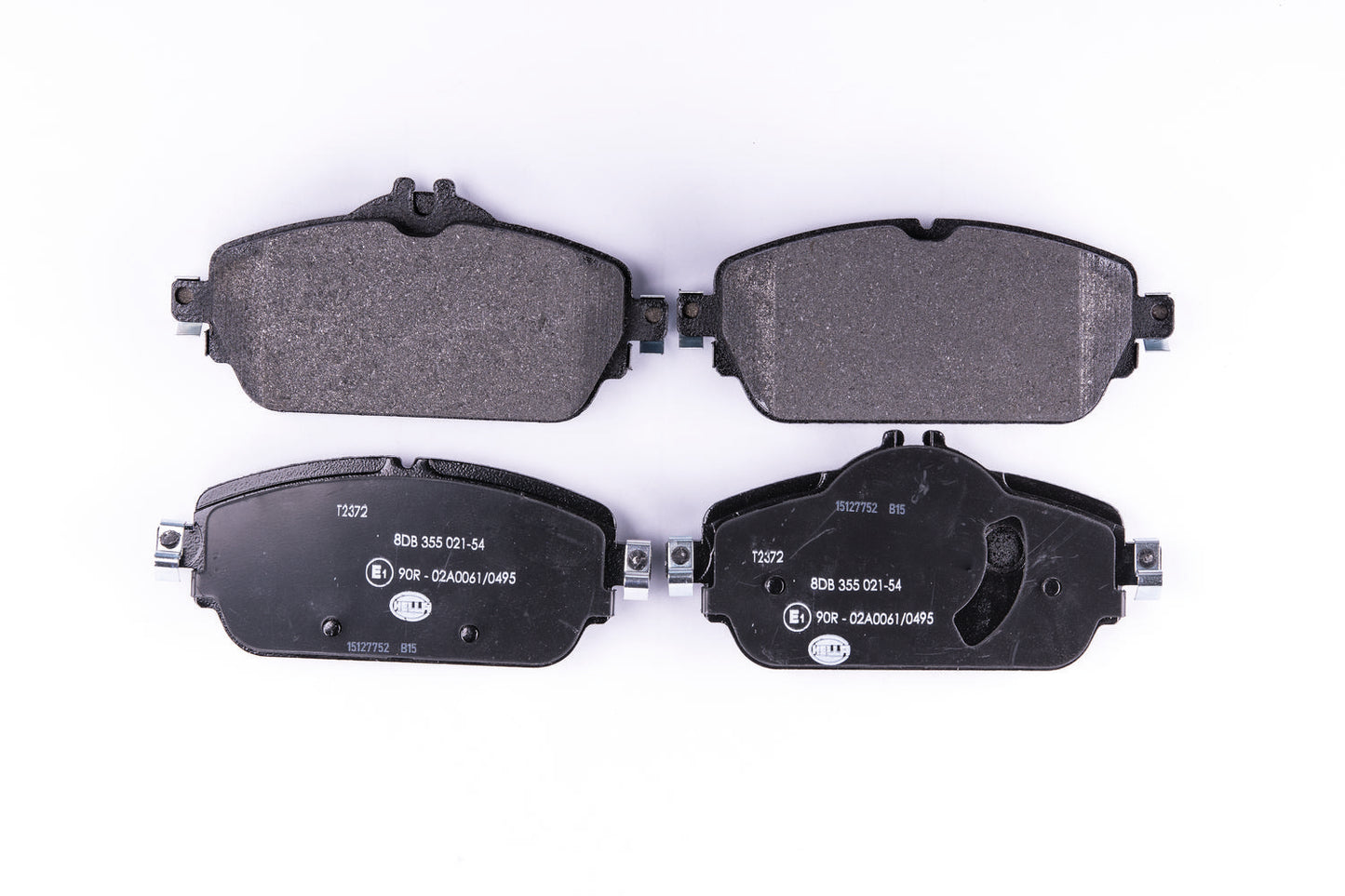 HELLA Brake pad set - T2372 - for e.g. MERCEDES-BENZ 8DB355021-541