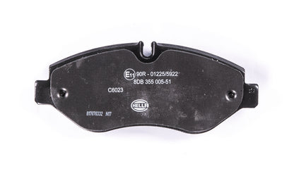 HELLA Brake pad set - C6023 - for e.g. IVECO 8DB355005-511