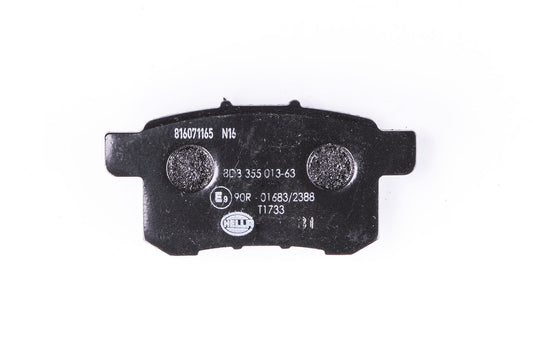 HELLA Brake pad set - T1733 - for e.g. ACURA / BYD / HONDA / PROTON 8DB355013-631