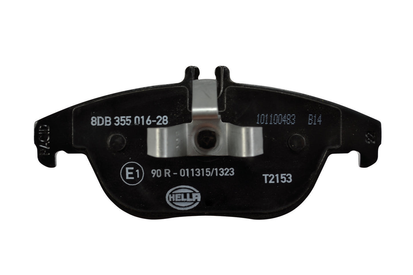 HELLA Brake pad set - T2153 - for e.g. MERCEDES-BENZ 8DB355016-281