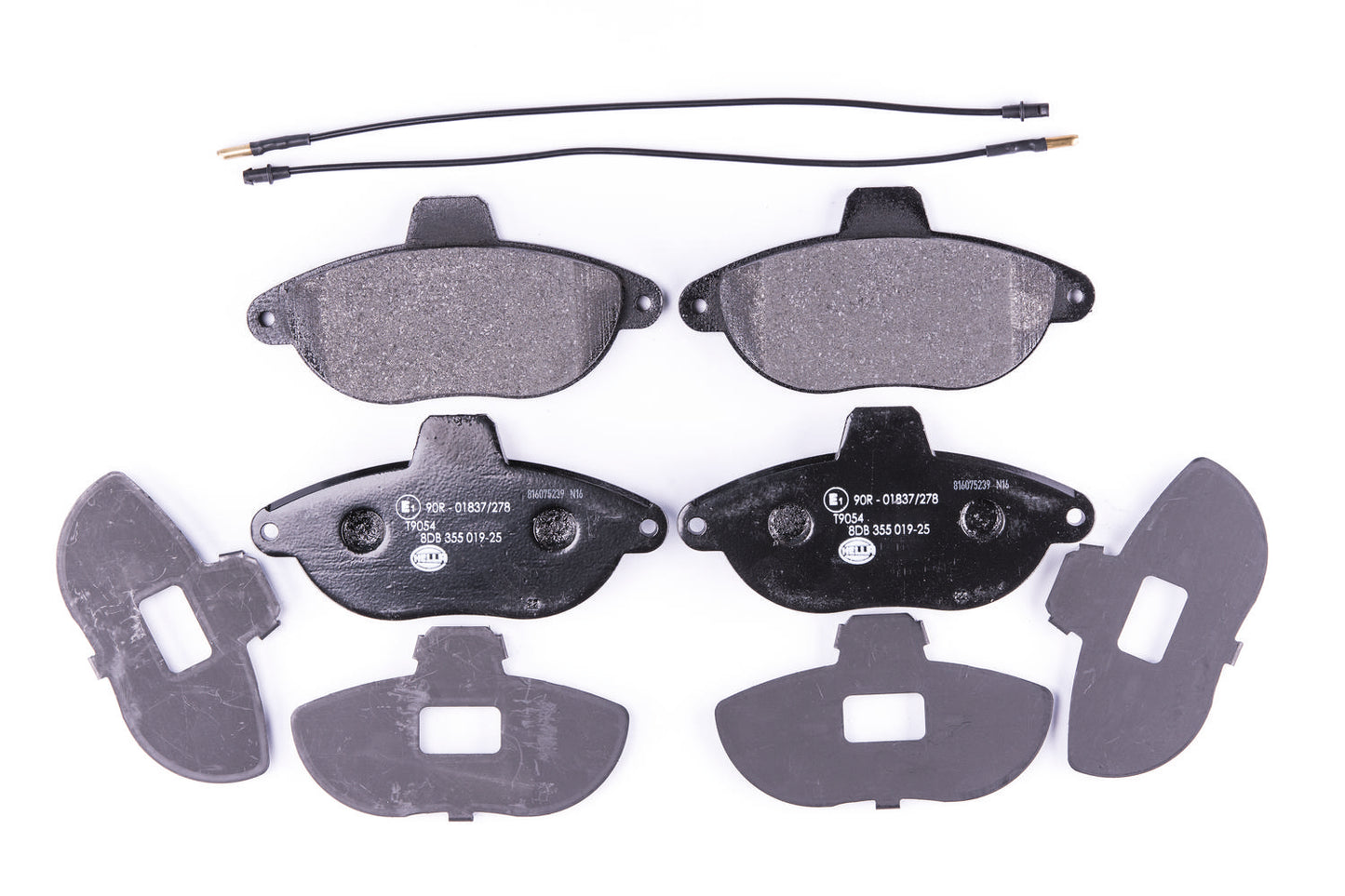 HELLA Brake pad set - T9054 - for e.g. CITROEN / FIAT / PEUGEOT 8DB355019-251
