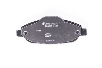 HELLA Brake pad set - T1766 - for e.g. PEUGEOT 8DB355013-911