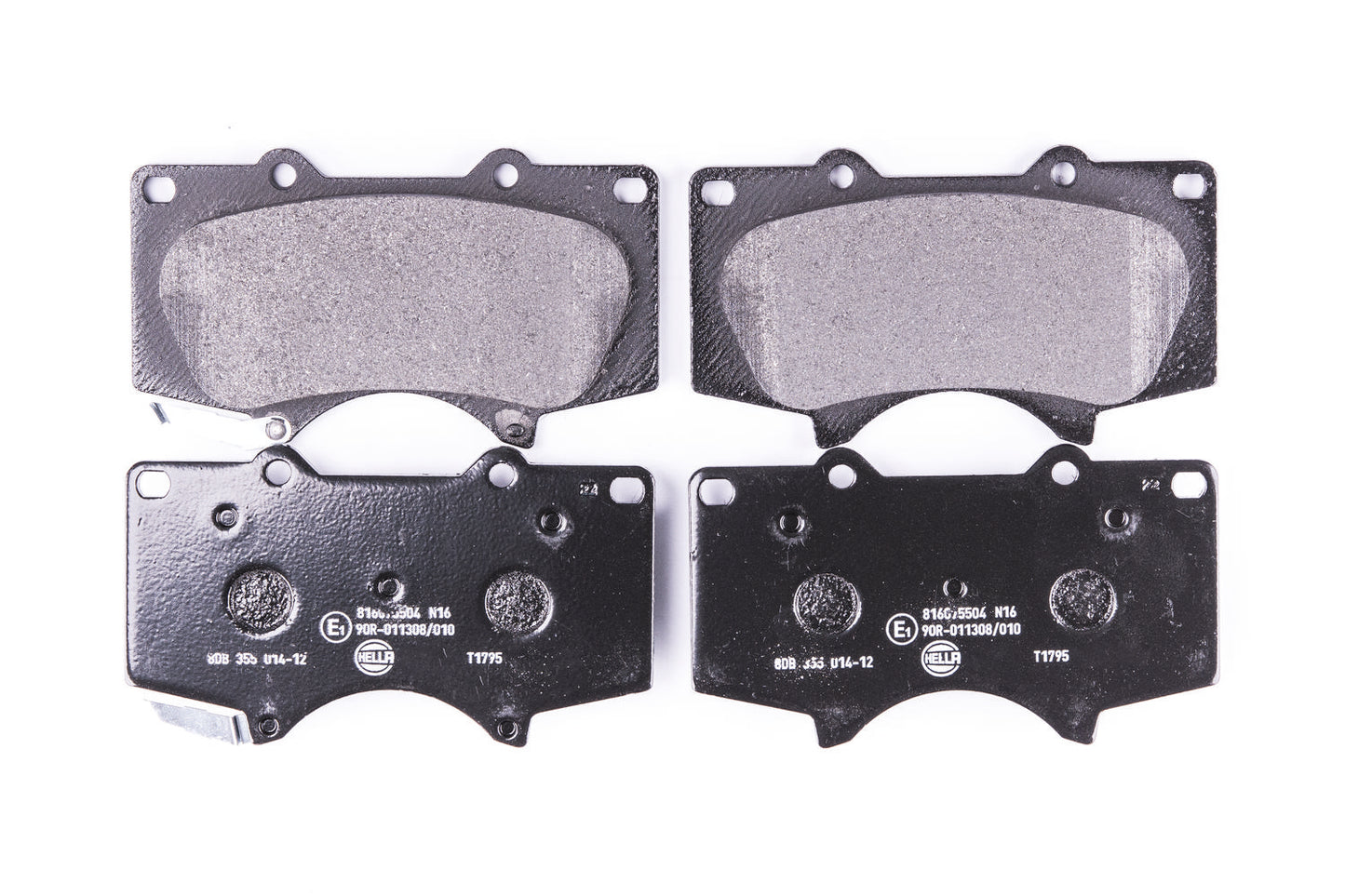 HELLA Brake pad set - T1795 - for e.g. LEXUS / TOYOTA 8DB355014-121